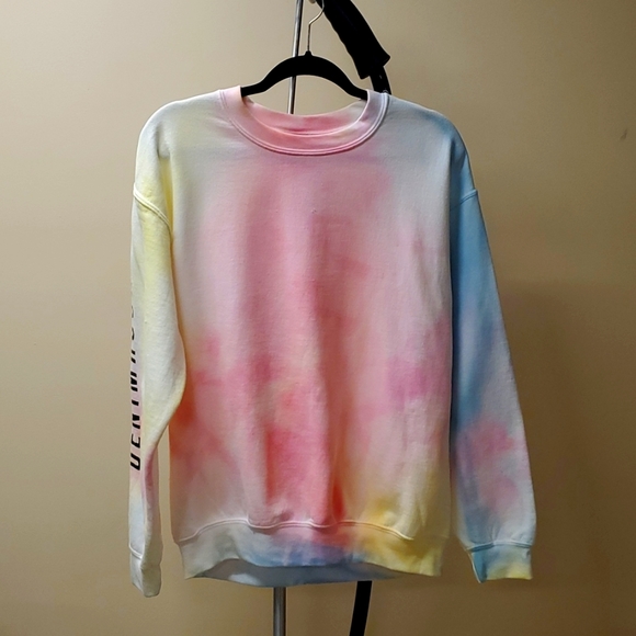 Tie Dye Crew Neck Sweater - Picture 1 of 3